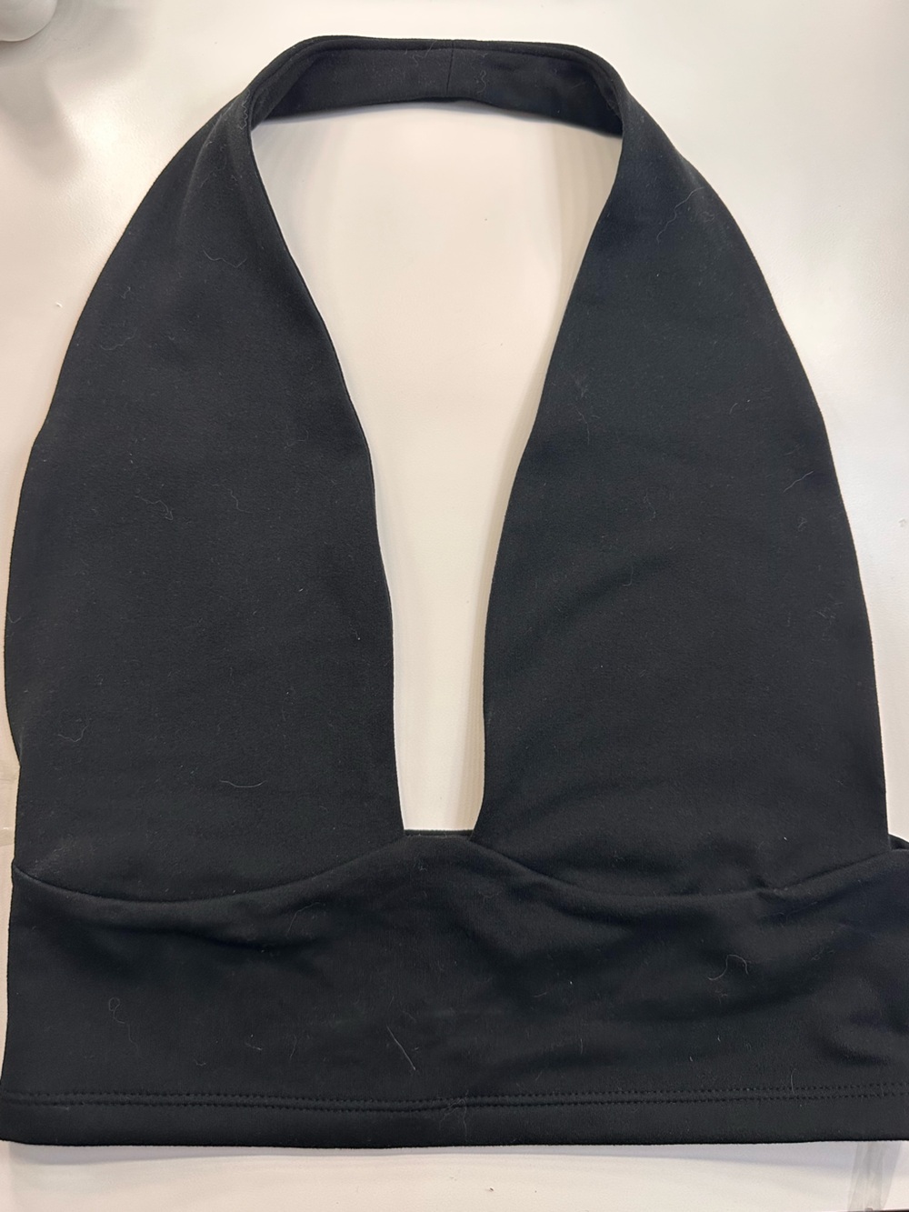 Black Halter Top